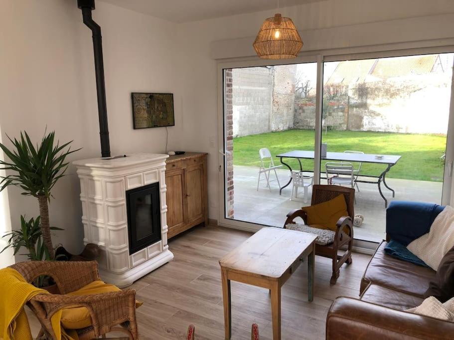 Maison De Pecheur+ Jardin 5 Min A Pieds De La Baie Le Crotoy Bagian luar foto