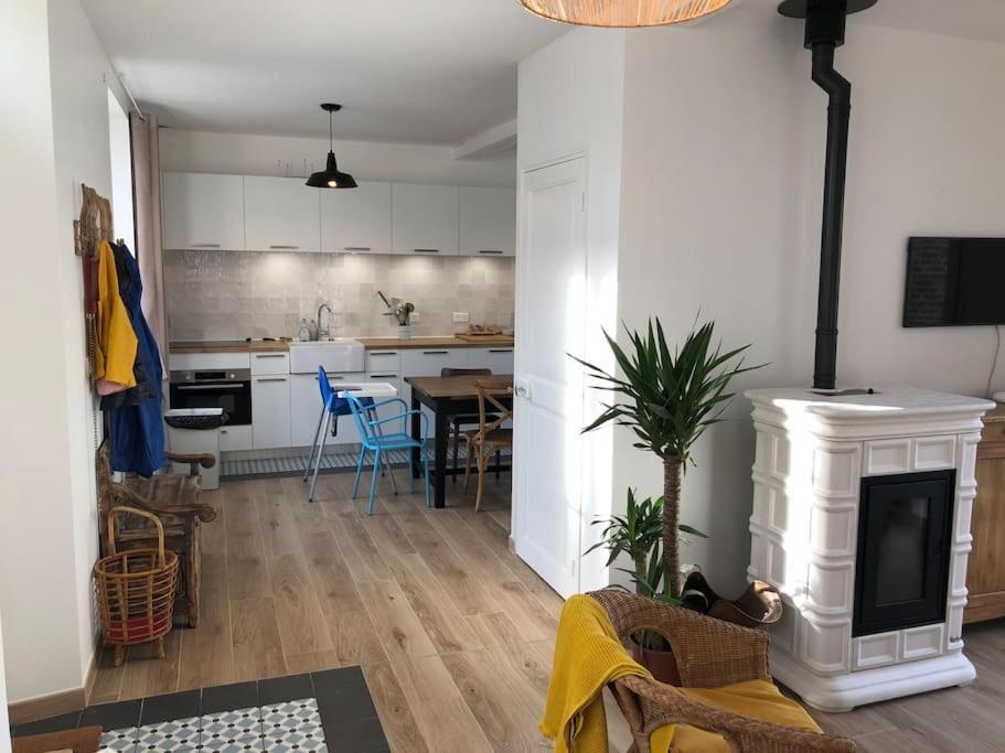 Maison De Pecheur+ Jardin 5 Min A Pieds De La Baie Le Crotoy Bagian luar foto